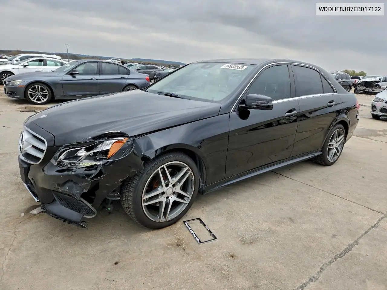 WDDHF8JB7EB017122 2014 Mercedes-Benz E 350 4Matic