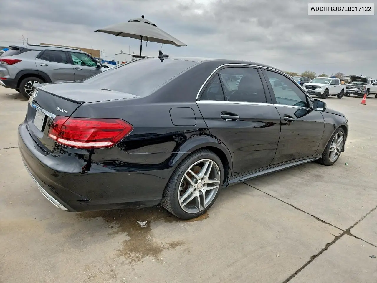 WDDHF8JB7EB017122 2014 Mercedes-Benz E 350 4Matic