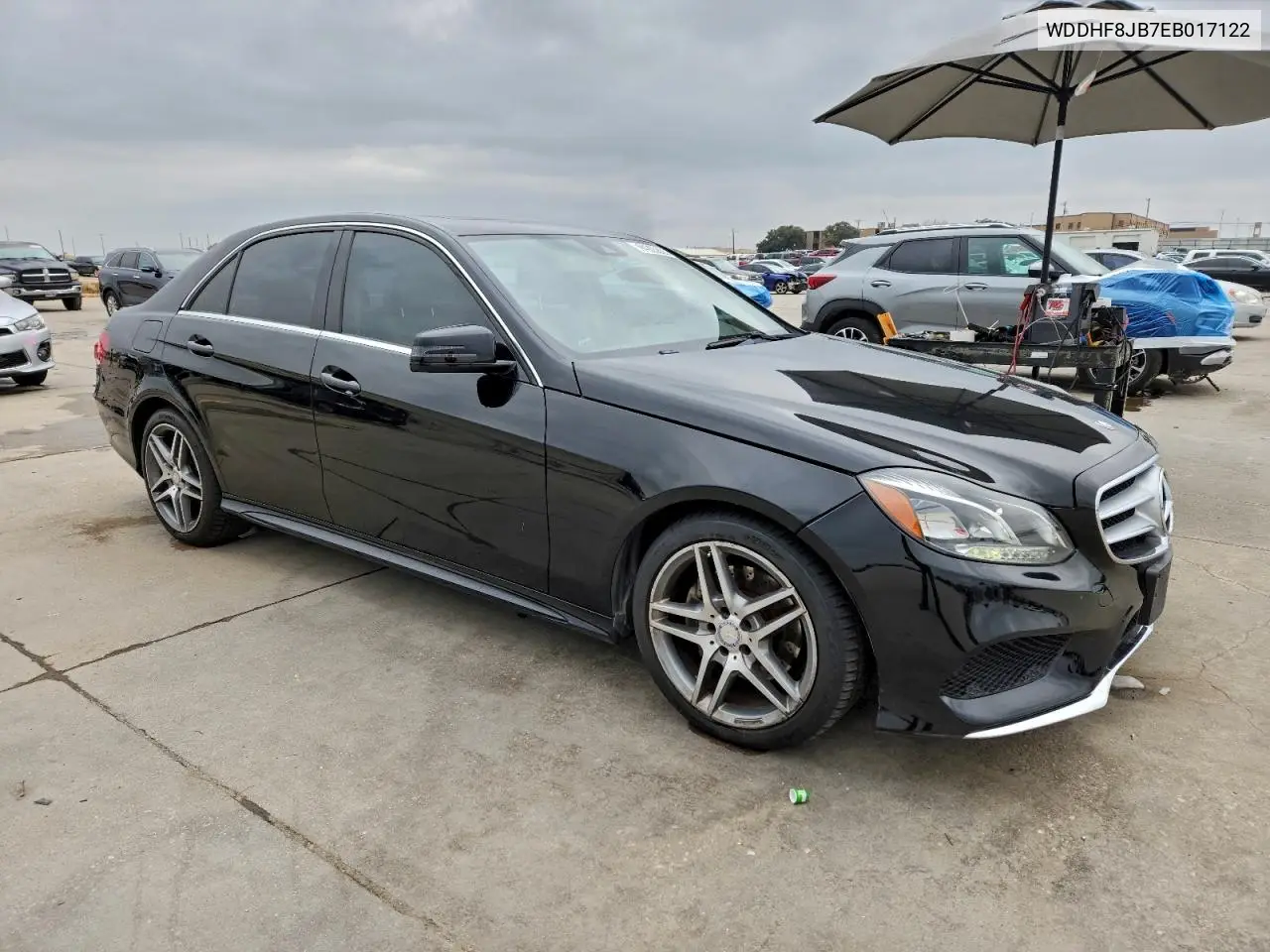 WDDHF8JB7EB017122 2014 Mercedes-Benz E 350 4Matic