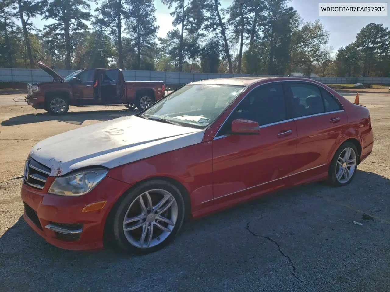 WDDGF8AB7EA897935 2014 Mercedes-Benz C 300 4Matic