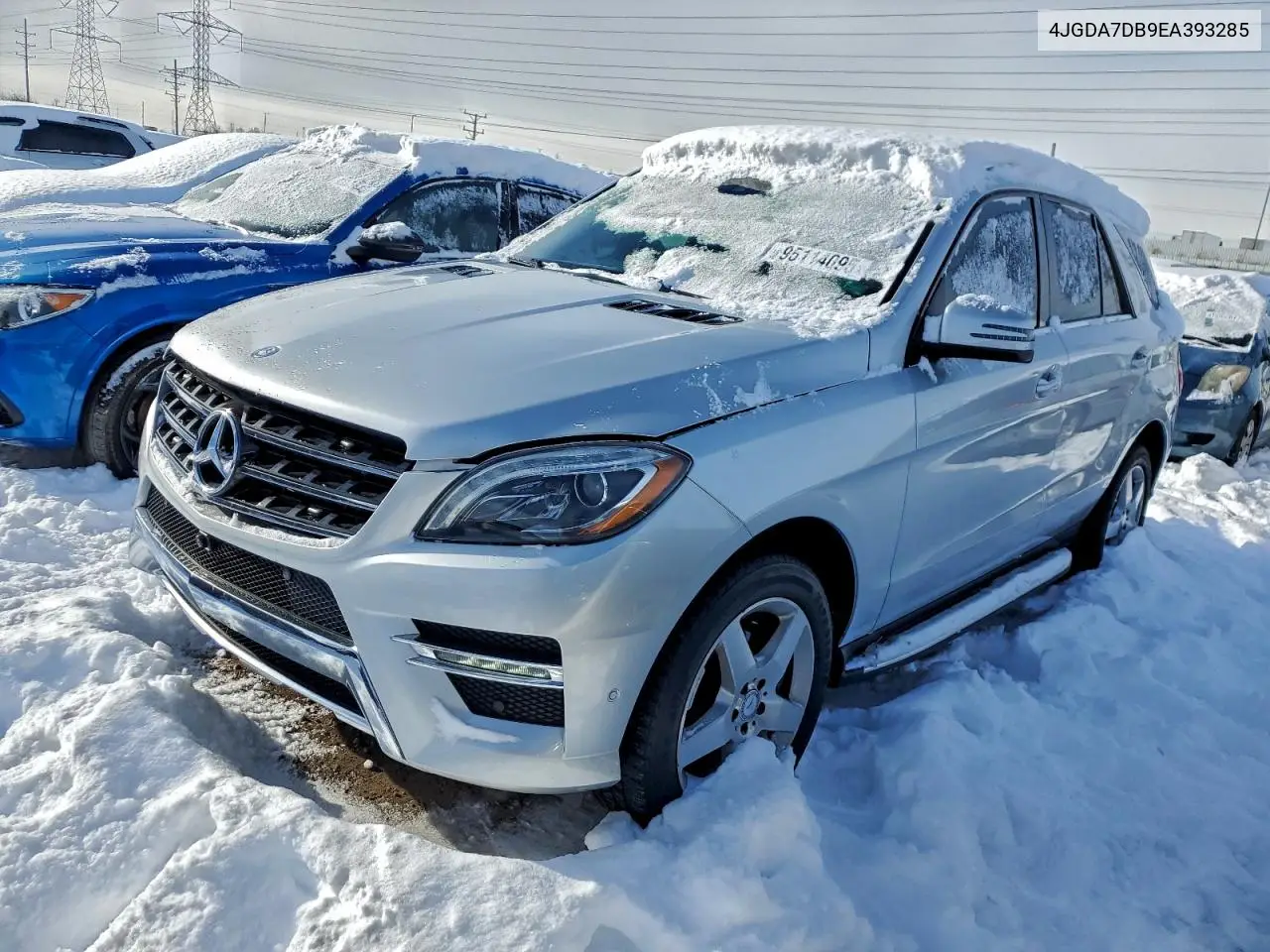 4JGDA7DB9EA393285 2014 Mercedes-Benz Ml 550 4Matic
