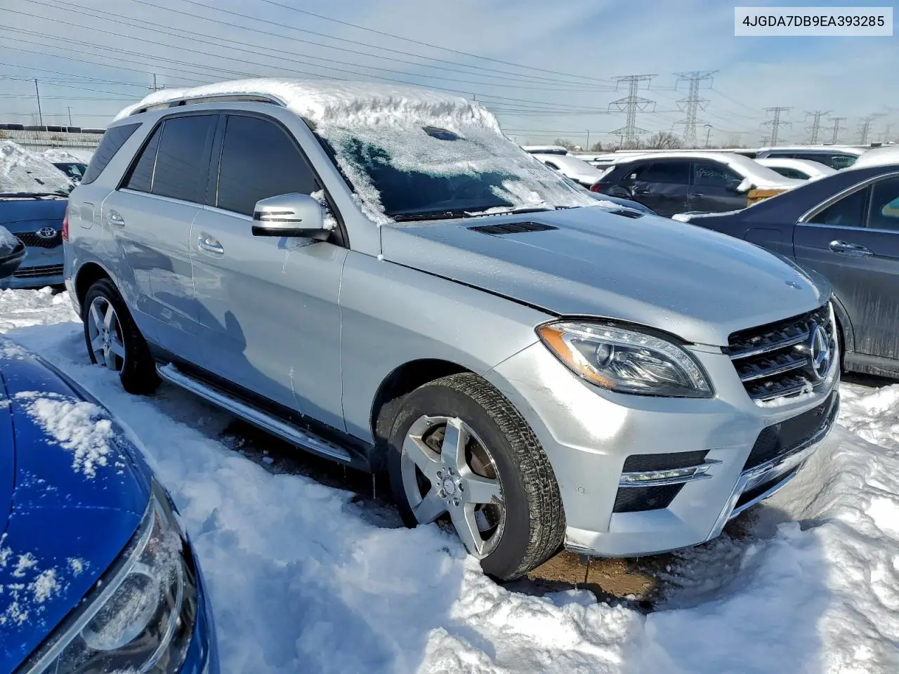 4JGDA7DB9EA393285 2014 Mercedes-Benz Ml 550 4Matic