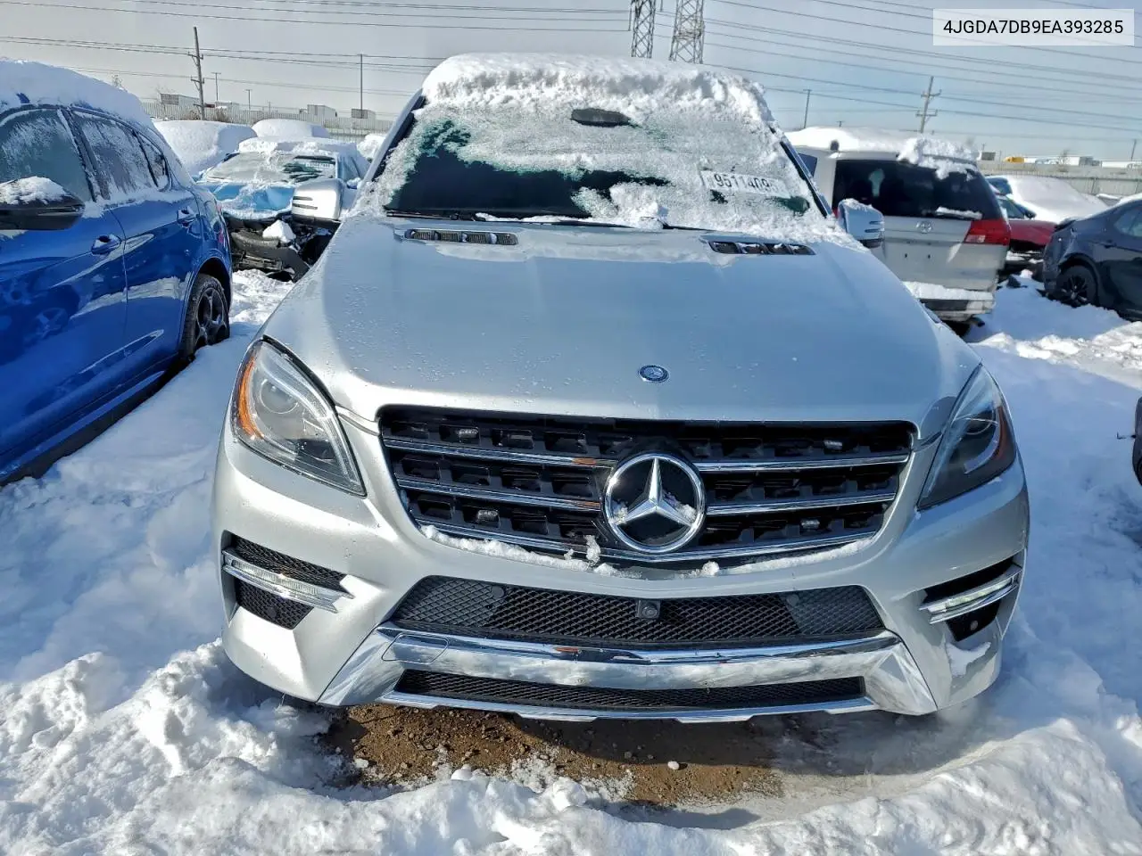 4JGDA7DB9EA393285 2014 Mercedes-Benz Ml 550 4Matic