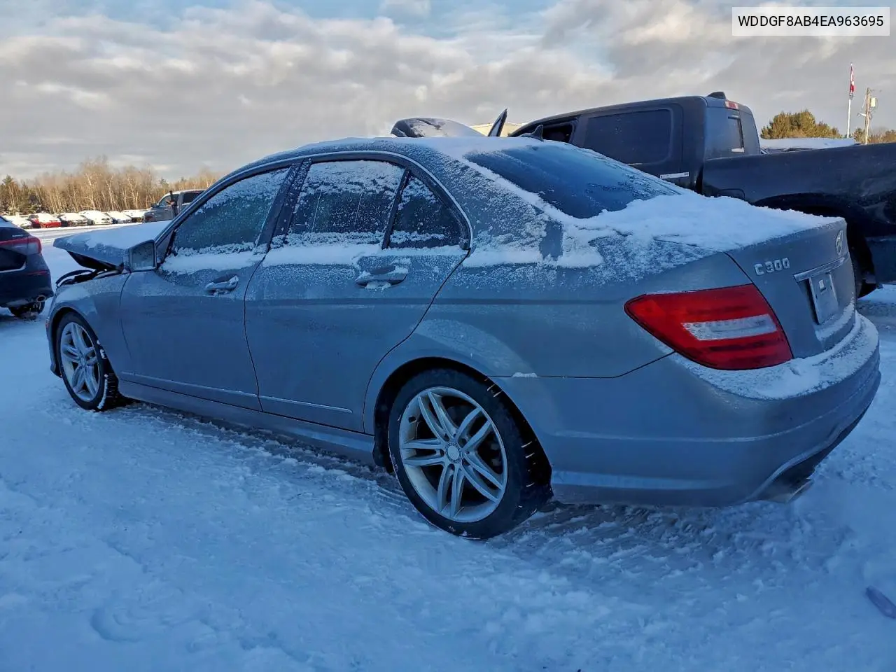WDDGF8AB4EA963695 2014 Mercedes-Benz C 300 4Matic