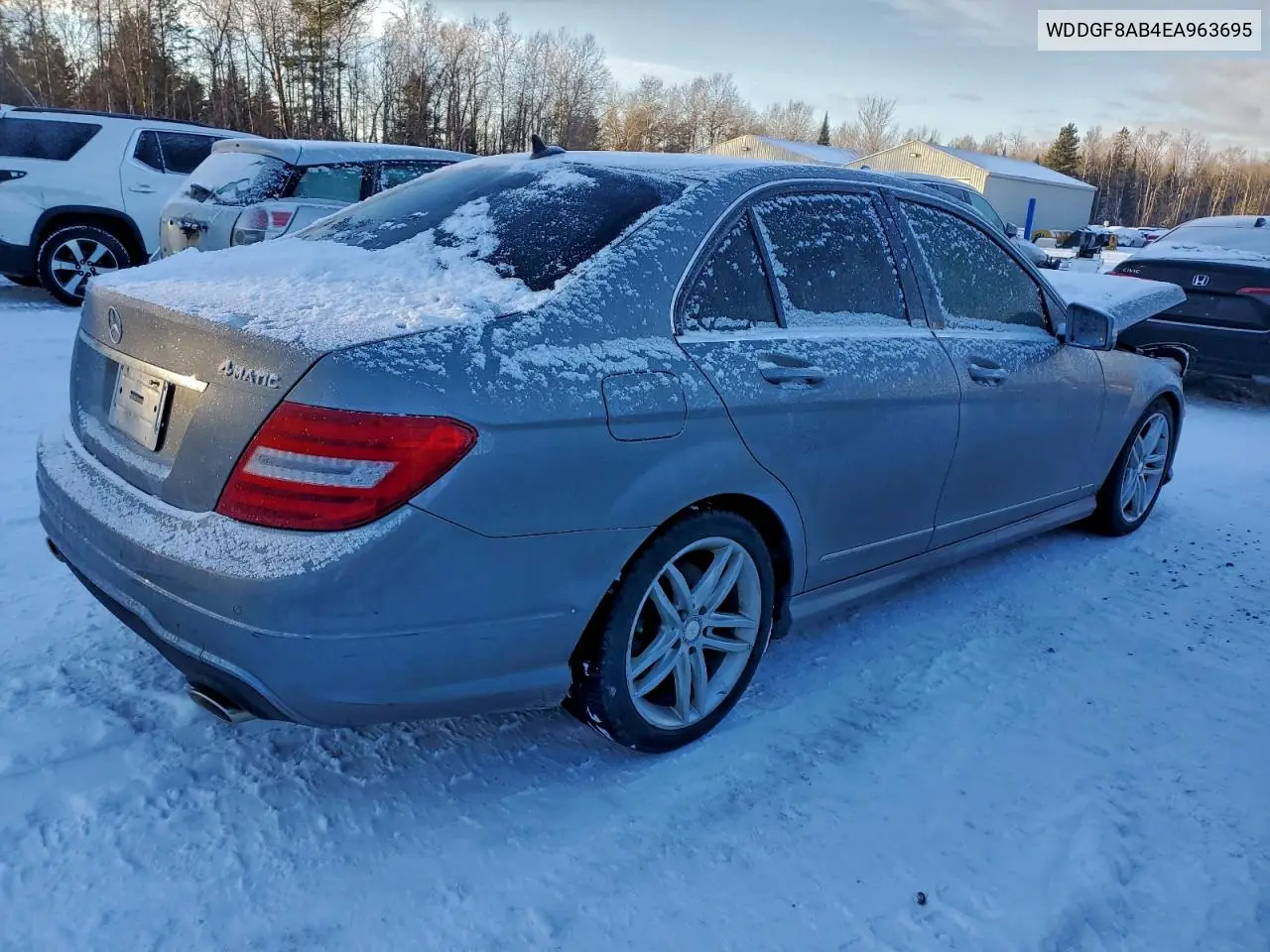 WDDGF8AB4EA963695 2014 Mercedes-Benz C 300 4Matic