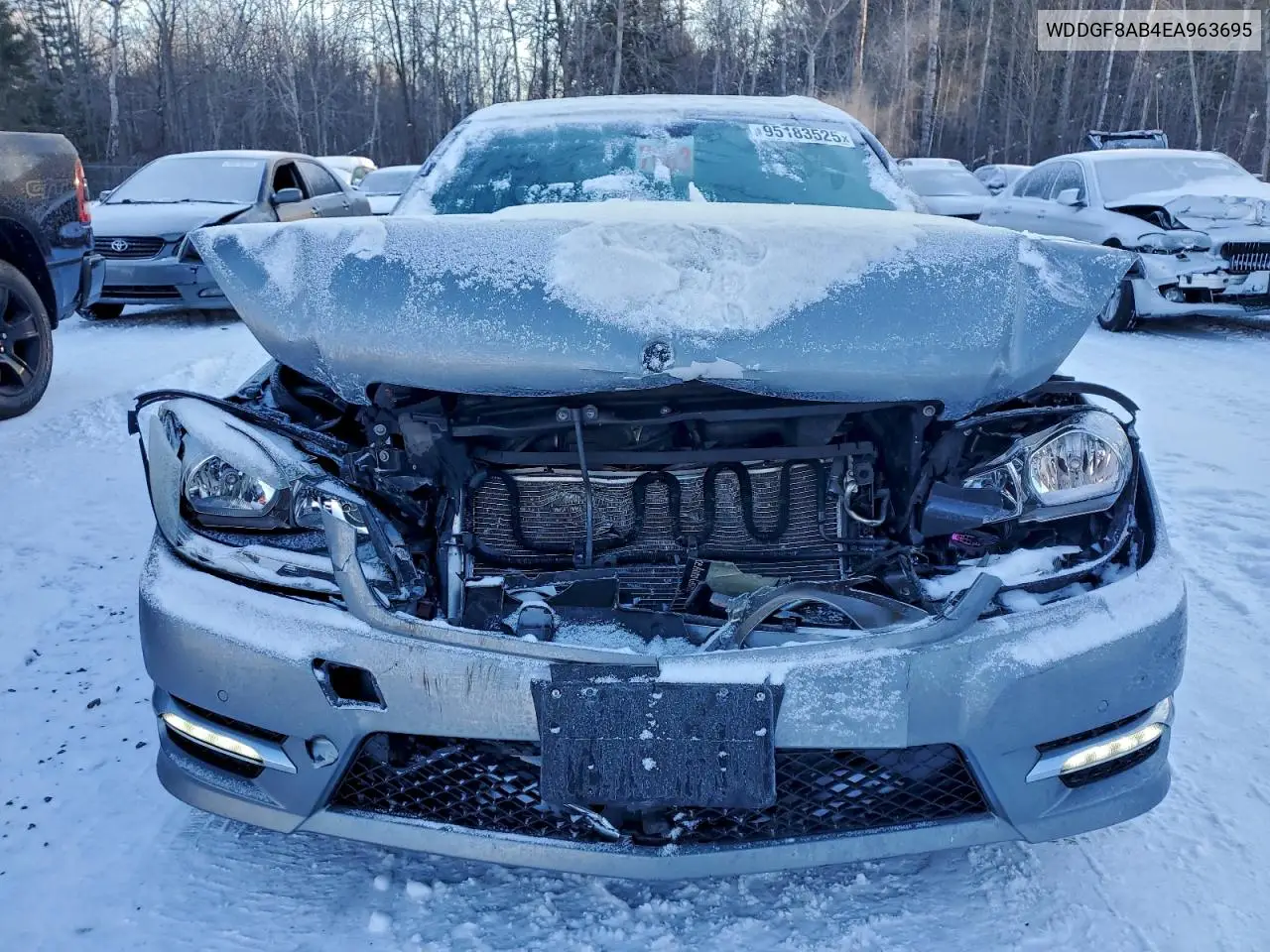 WDDGF8AB4EA963695 2014 Mercedes-Benz C 300 4Matic