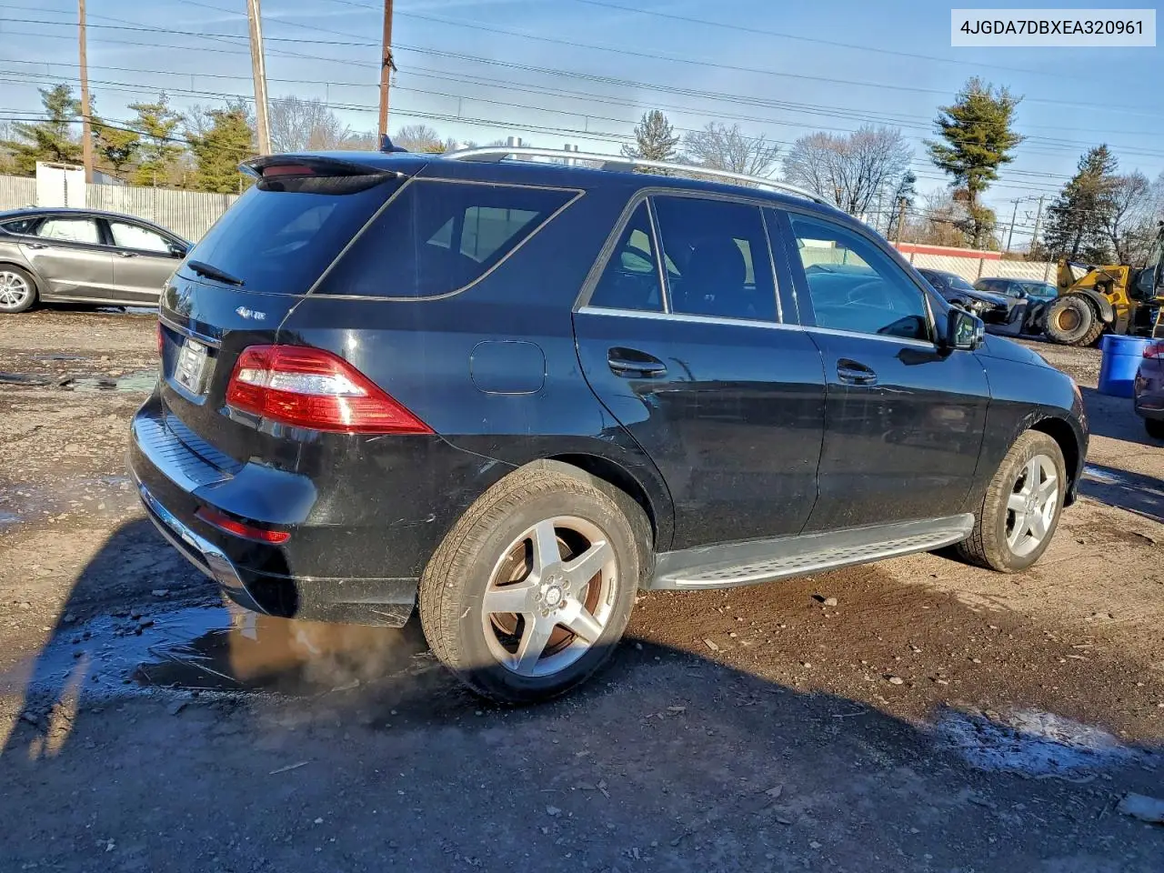 4JGDA7DBXEA320961 2014 Mercedes-Benz Ml 550 4Matic