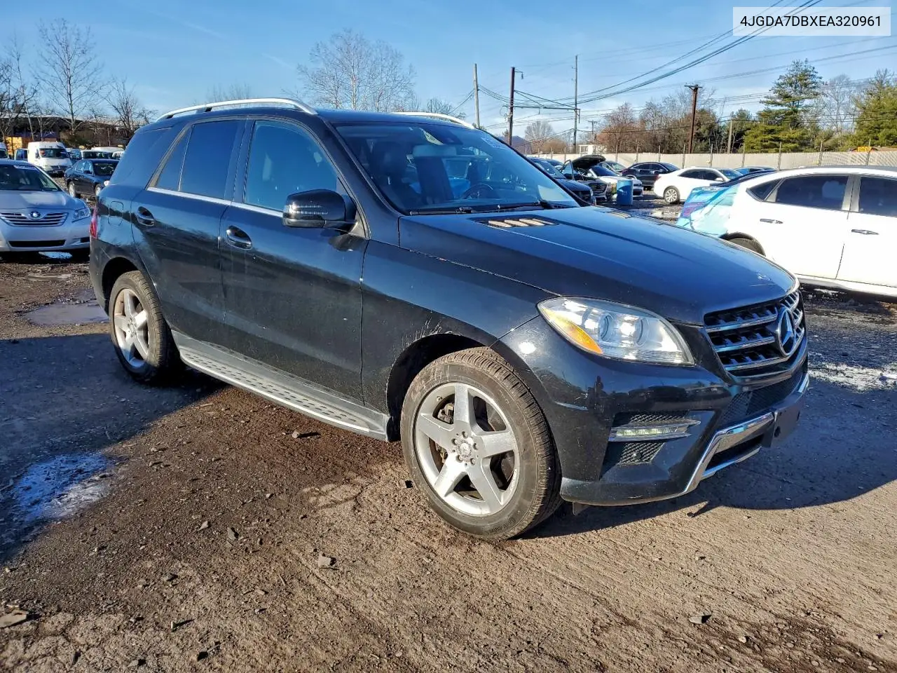 4JGDA7DBXEA320961 2014 Mercedes-Benz Ml 550 4Matic