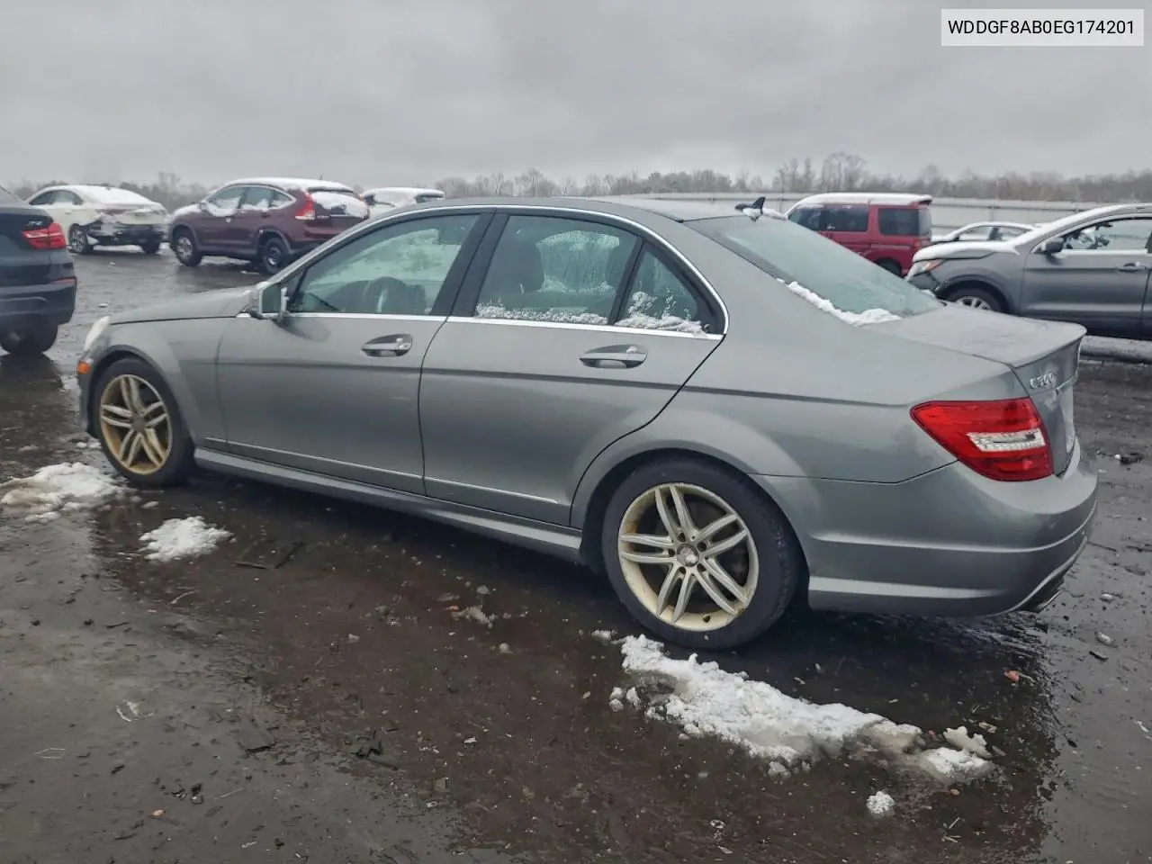 WDDGF8AB0EG174201 2014 Mercedes-Benz C 300 4Matic