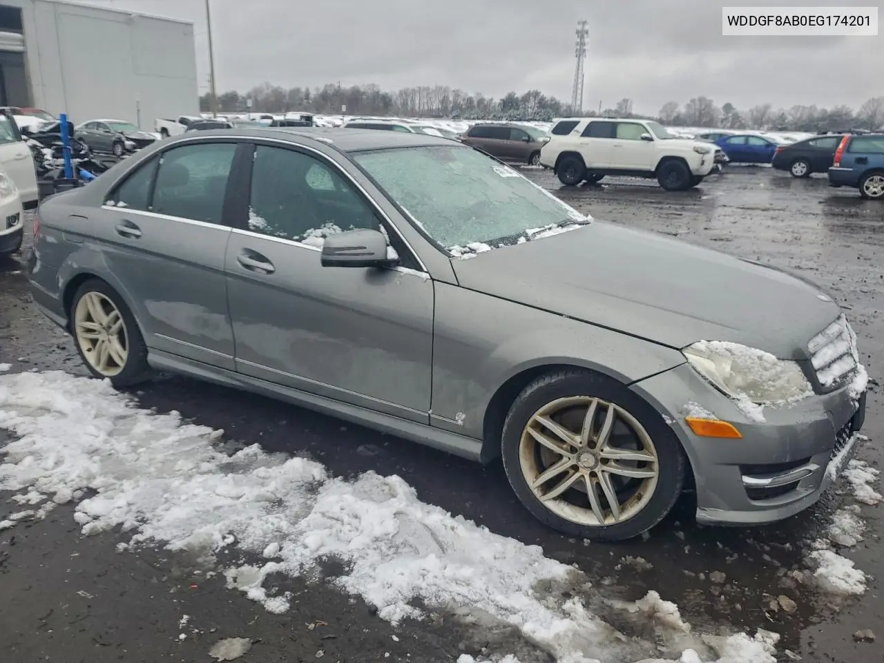 WDDGF8AB0EG174201 2014 Mercedes-Benz C 300 4Matic