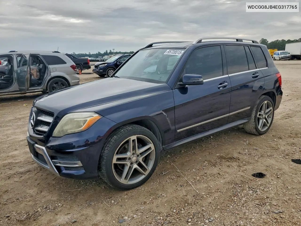 WDCGG8JB4EG317765 2014 Mercedes-Benz Glk 350 4Matic