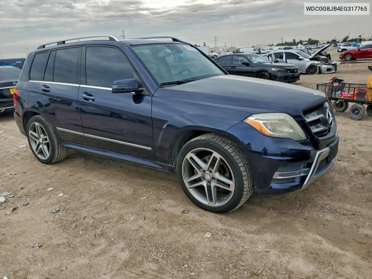 WDCGG8JB4EG317765 2014 Mercedes-Benz Glk 350 4Matic