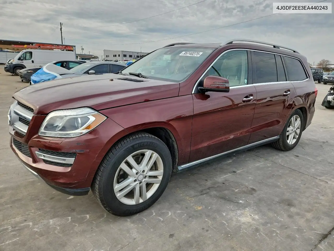 4JGDF2EE3EA440243 2014 Mercedes-Benz Gl 350 Bluetec