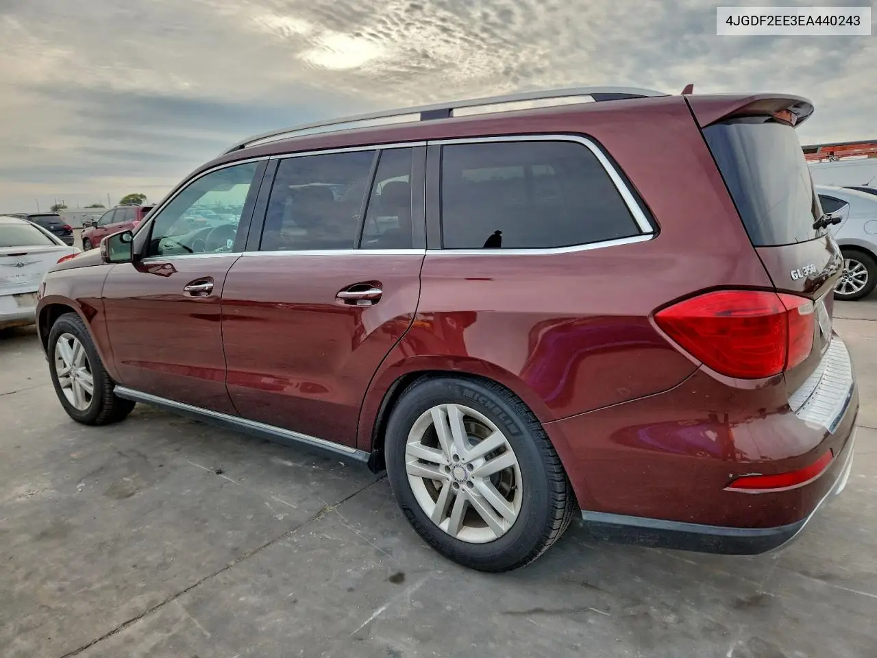 4JGDF2EE3EA440243 2014 Mercedes-Benz Gl 350 Bluetec