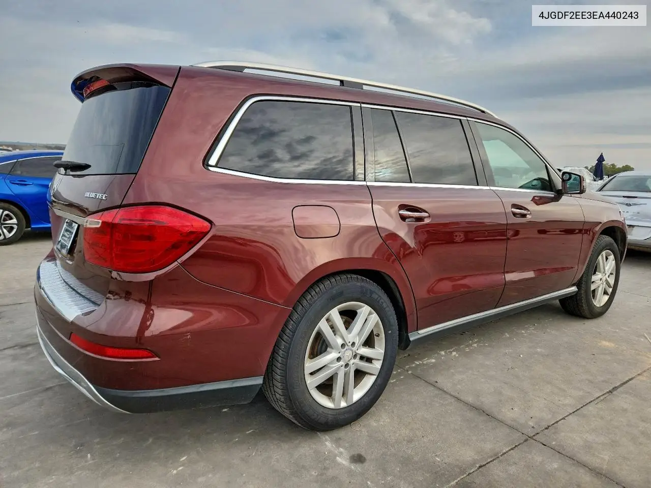 4JGDF2EE3EA440243 2014 Mercedes-Benz Gl 350 Bluetec