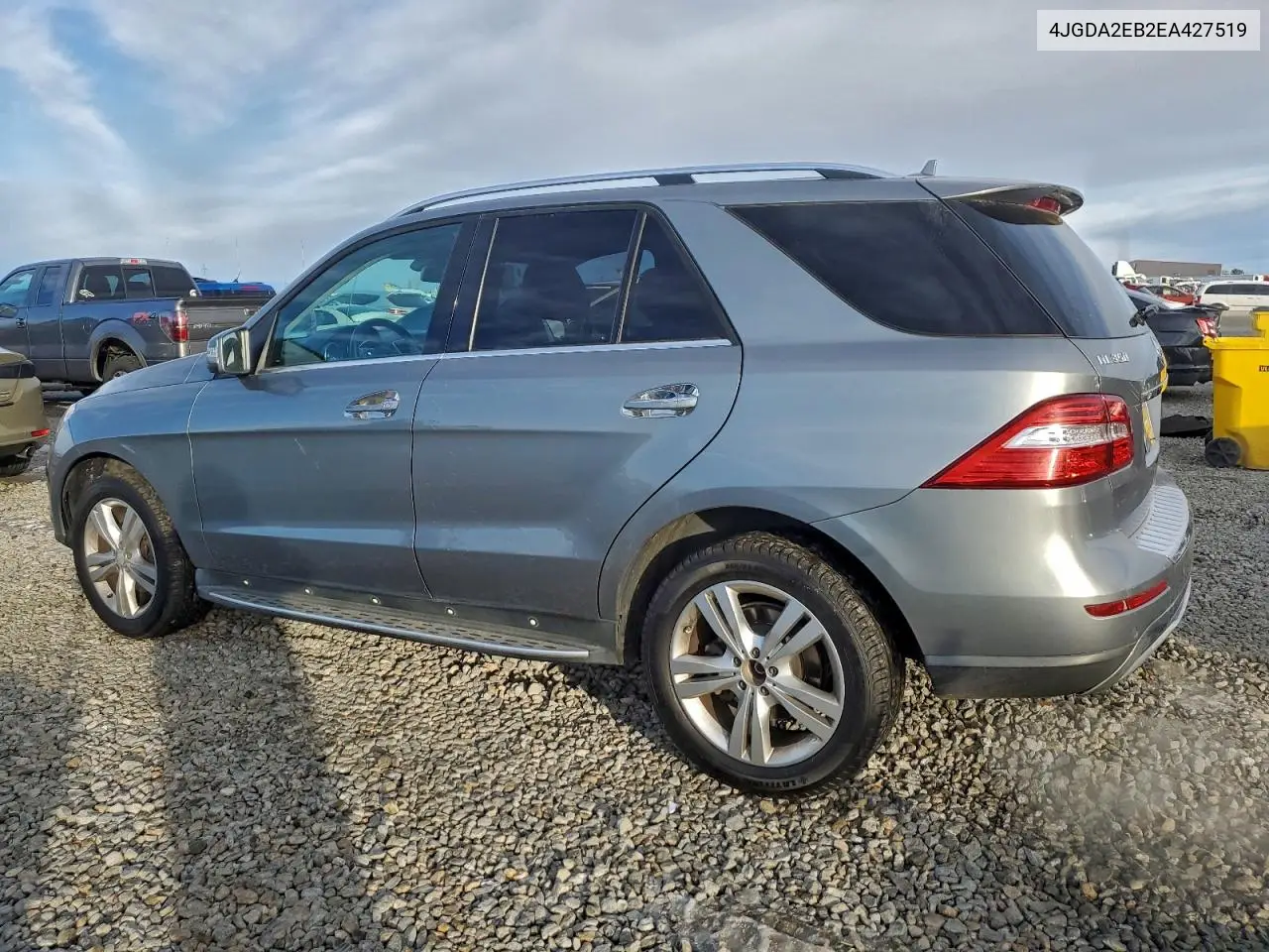 4JGDA2EB2EA427519 2014 Mercedes-Benz Ml 350 Bluetec