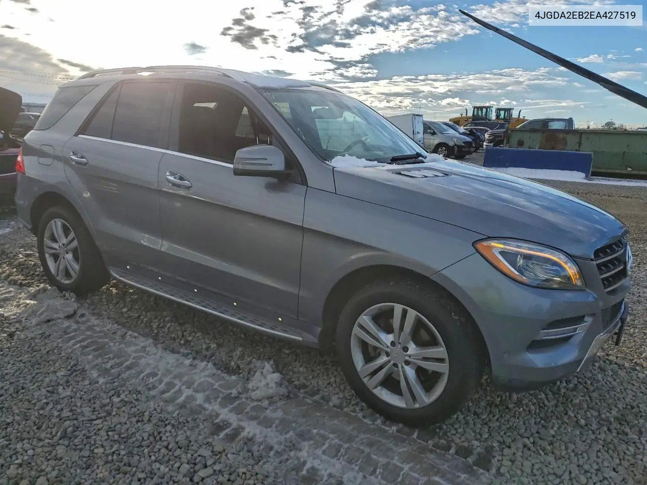 4JGDA2EB2EA427519 2014 Mercedes-Benz Ml 350 Bluetec