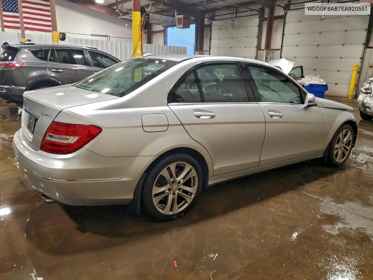 WDDGF8AB7EA920551 2014 Mercedes-Benz C 300 4Matic