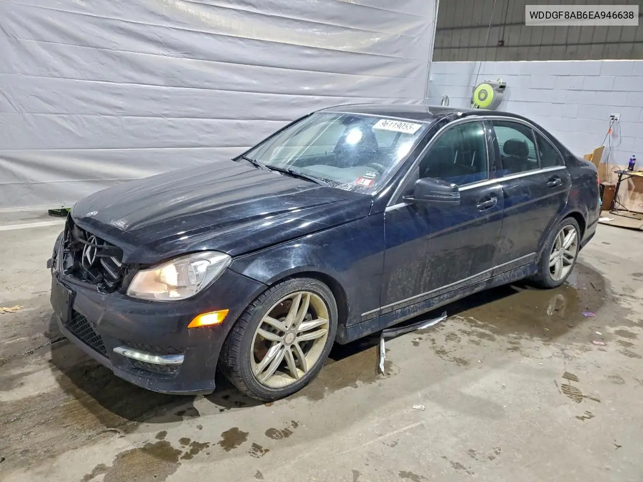 WDDGF8AB6EA946638 2014 Mercedes-Benz C 300 4Matic