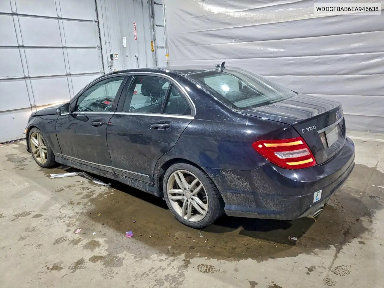 WDDGF8AB6EA946638 2014 Mercedes-Benz C 300 4Matic