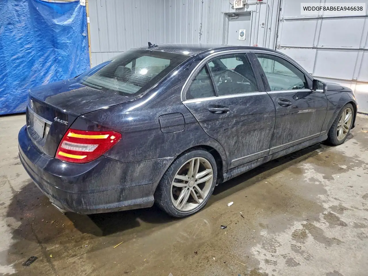 WDDGF8AB6EA946638 2014 Mercedes-Benz C 300 4Matic