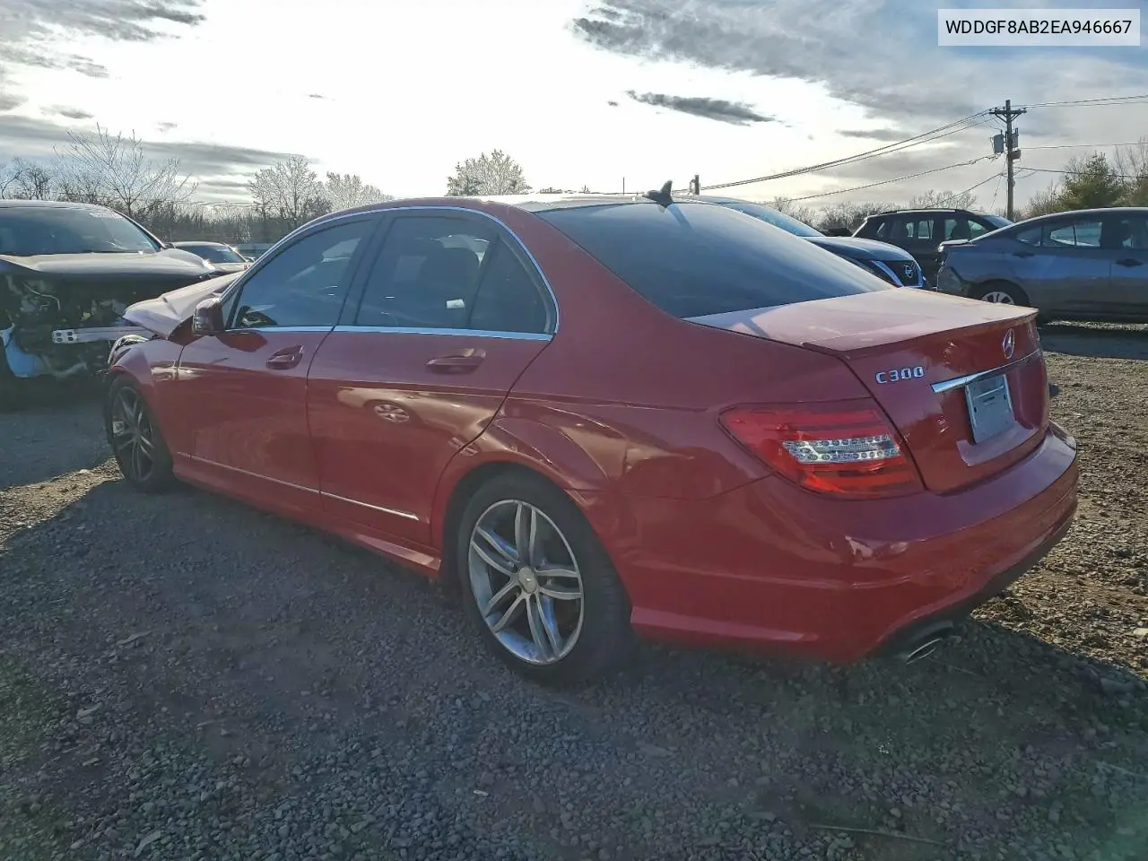 WDDGF8AB2EA946667 2014 Mercedes-Benz C 300 4Matic