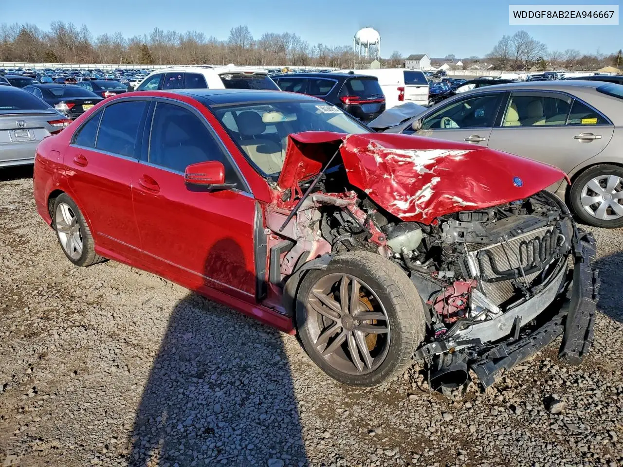 WDDGF8AB2EA946667 2014 Mercedes-Benz C 300 4Matic