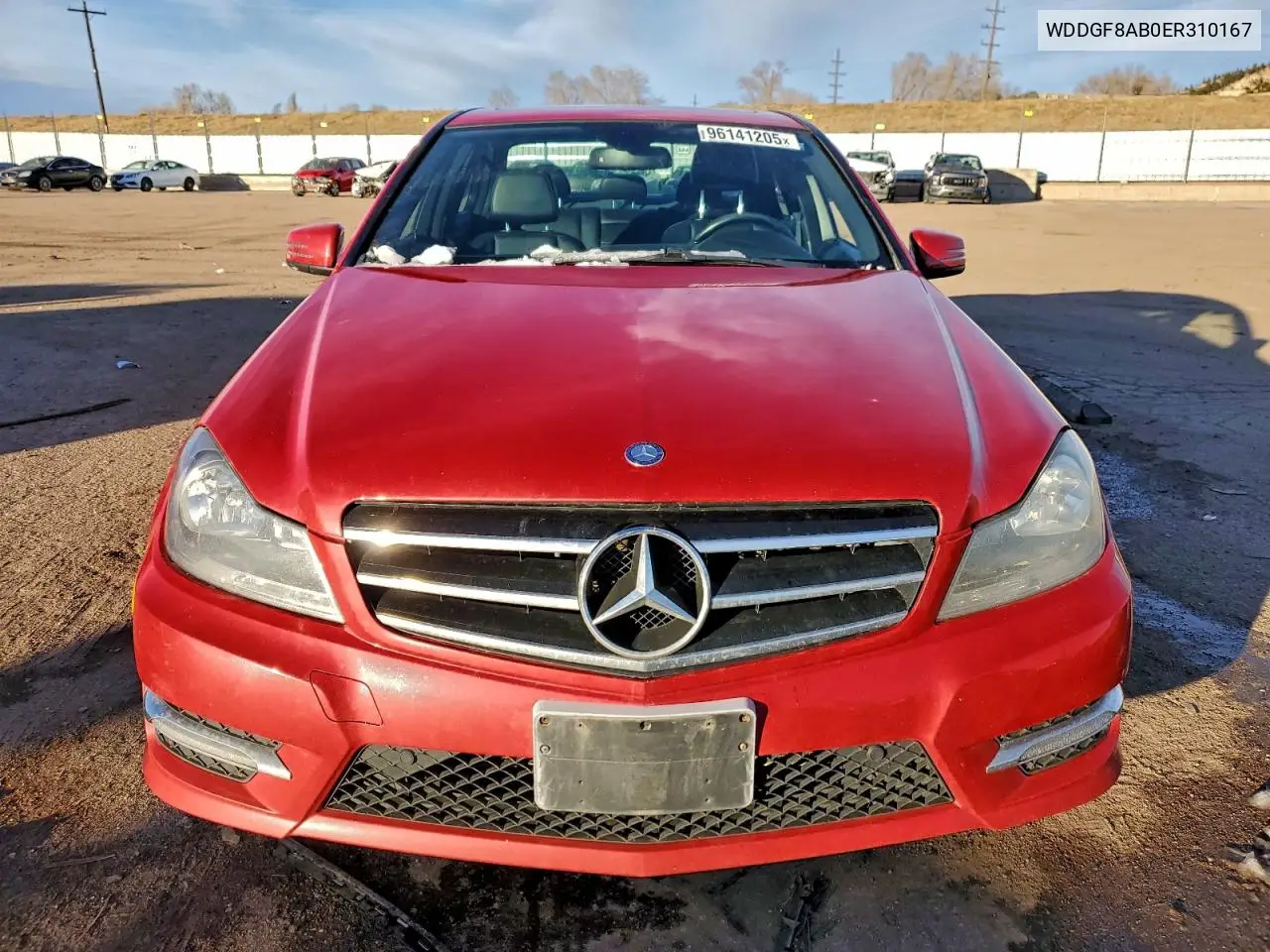 WDDGF8AB0ER310167 2014 Mercedes-Benz C 300 4Matic