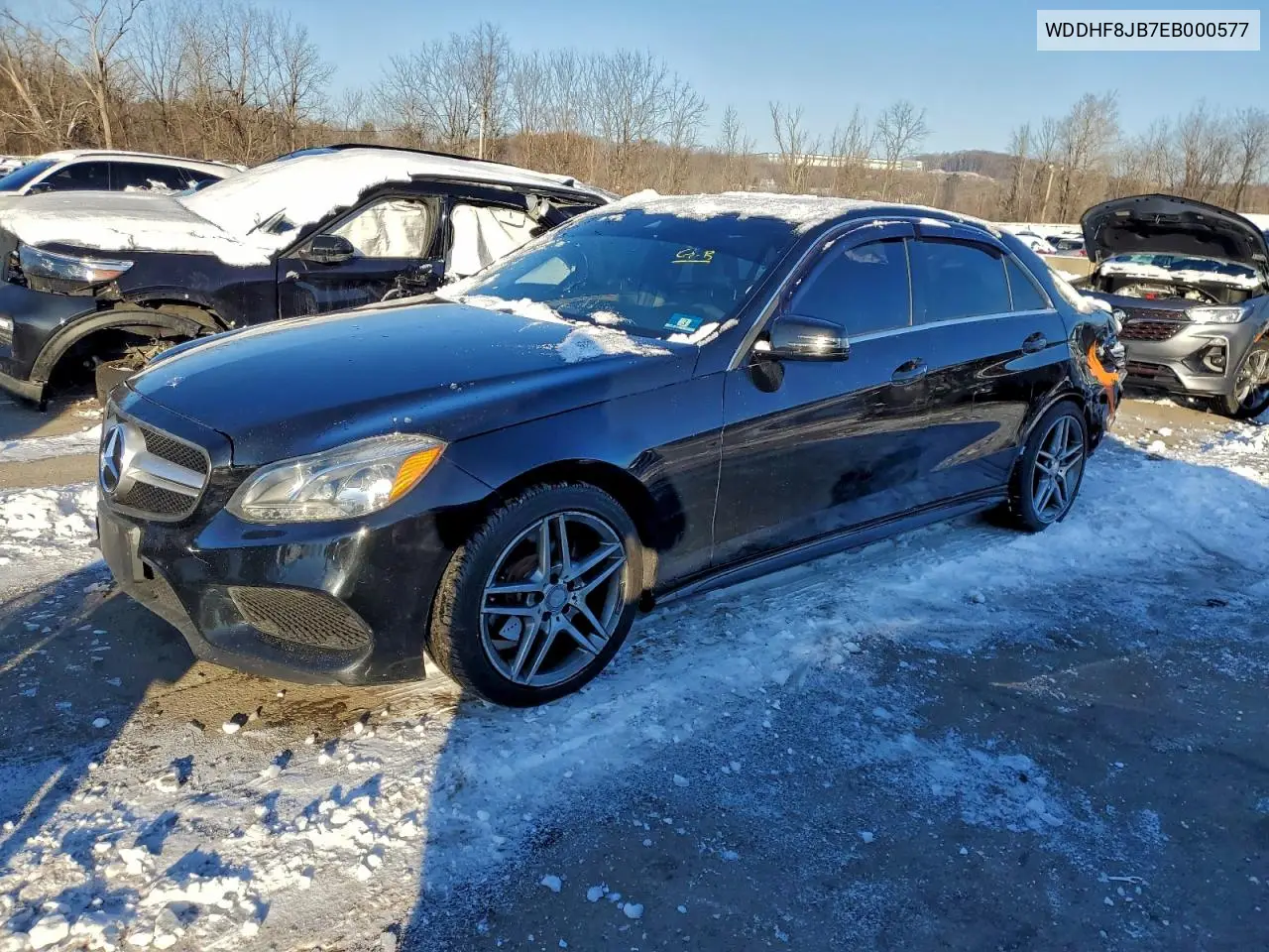 WDDHF8JB7EB000577 2014 Mercedes-Benz E 350 4Matic