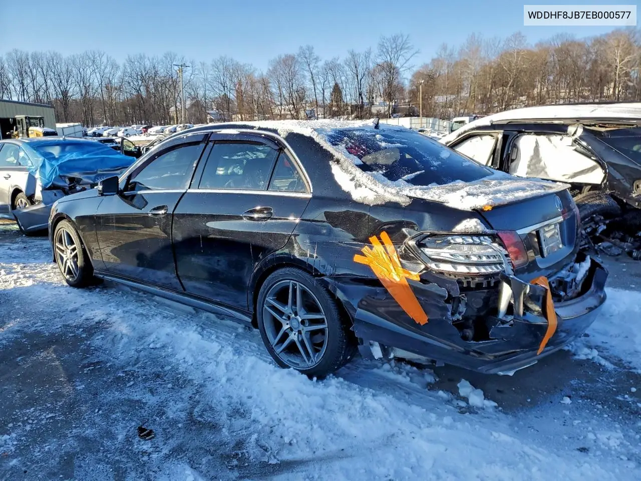 WDDHF8JB7EB000577 2014 Mercedes-Benz E 350 4Matic