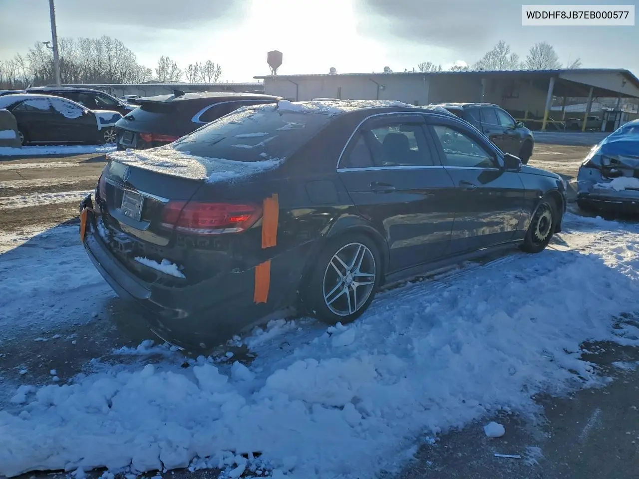 WDDHF8JB7EB000577 2014 Mercedes-Benz E 350 4Matic