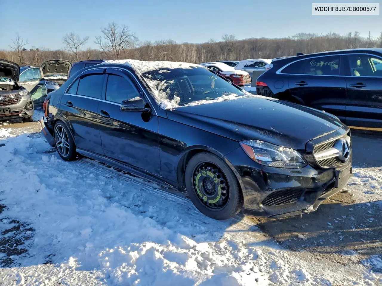 WDDHF8JB7EB000577 2014 Mercedes-Benz E 350 4Matic