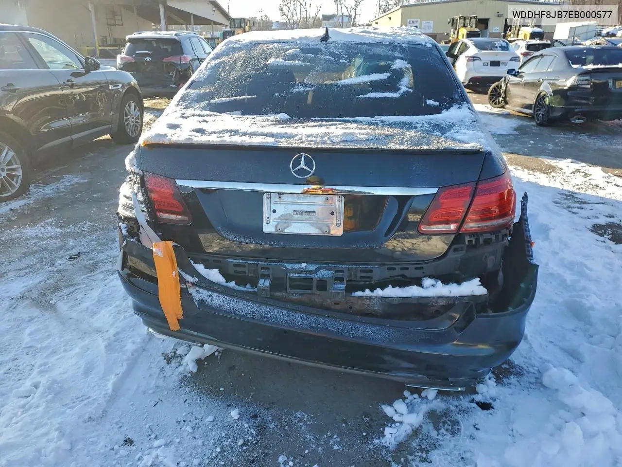 WDDHF8JB7EB000577 2014 Mercedes-Benz E 350 4Matic
