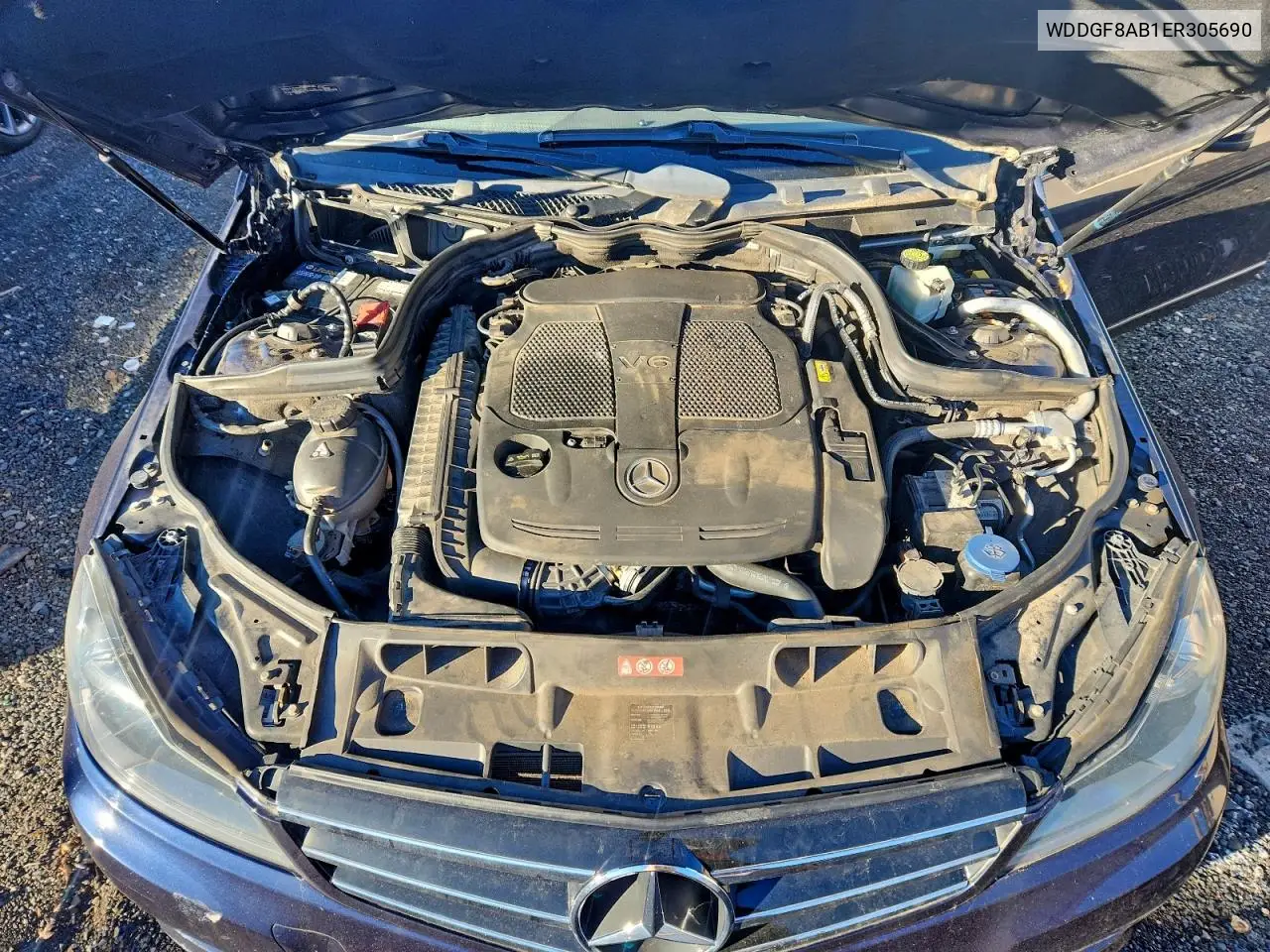 WDDGF8AB1ER305690 2014 Mercedes-Benz C 300 4Matic