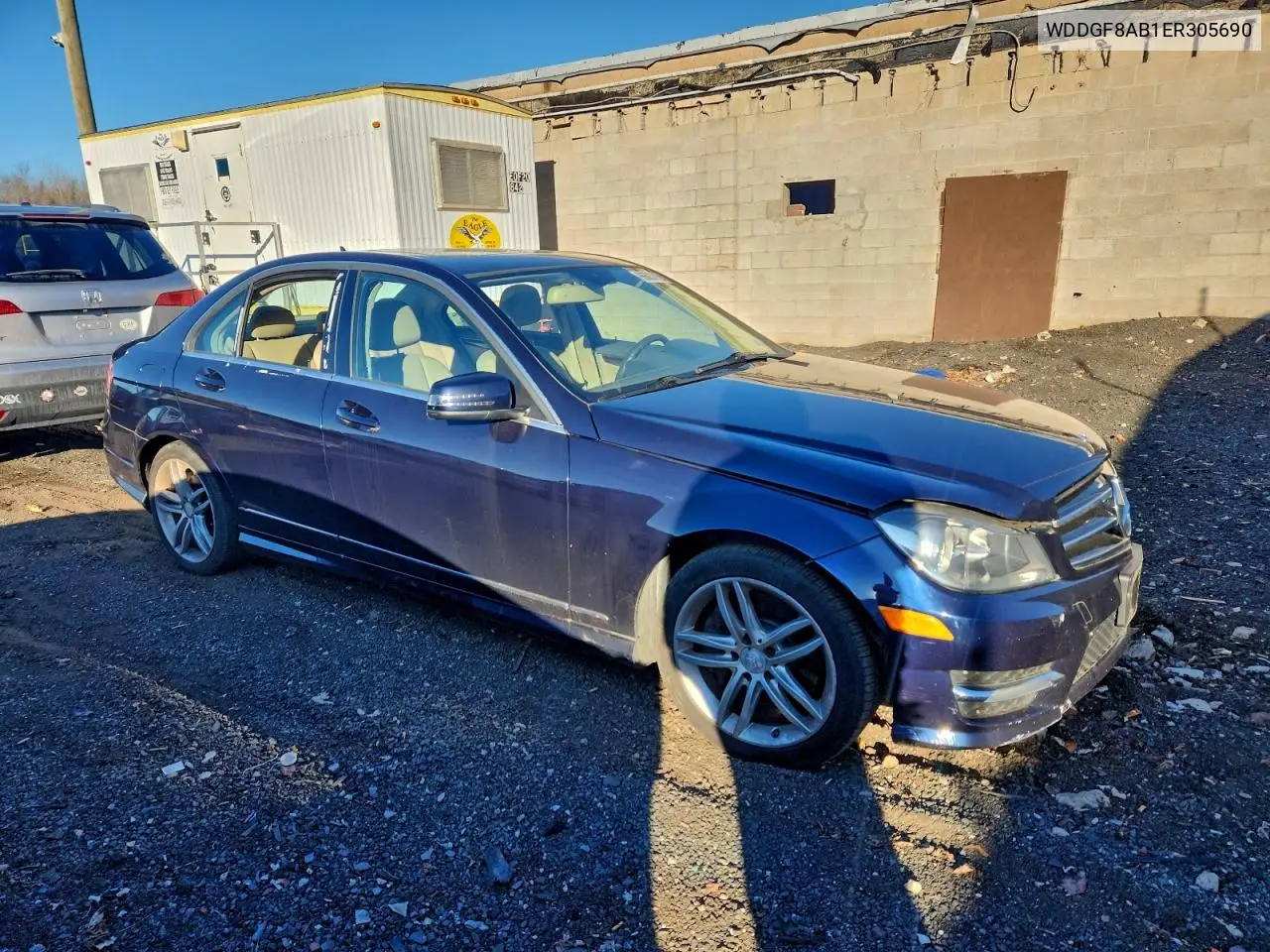 WDDGF8AB1ER305690 2014 Mercedes-Benz C 300 4Matic