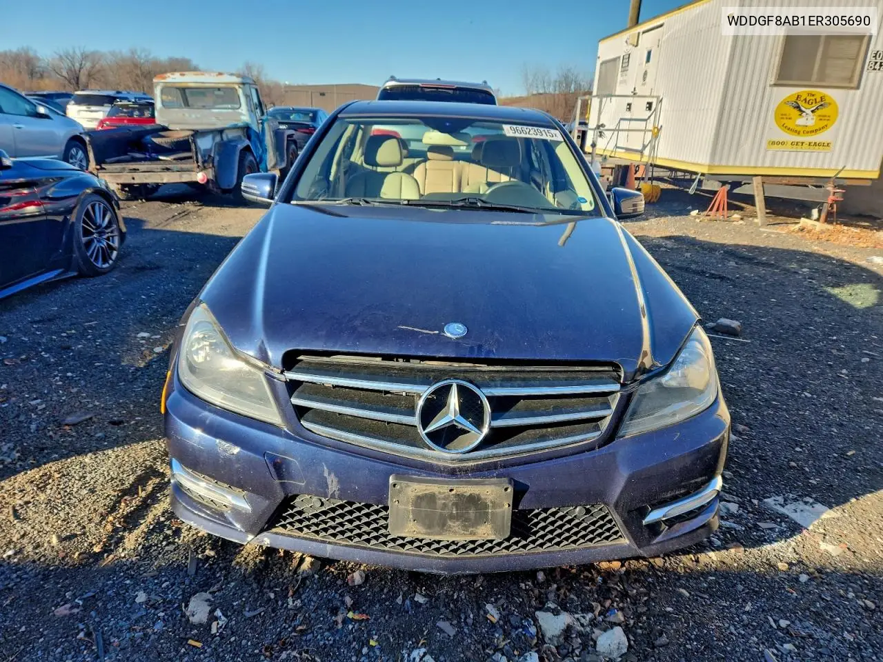 WDDGF8AB1ER305690 2014 Mercedes-Benz C 300 4Matic