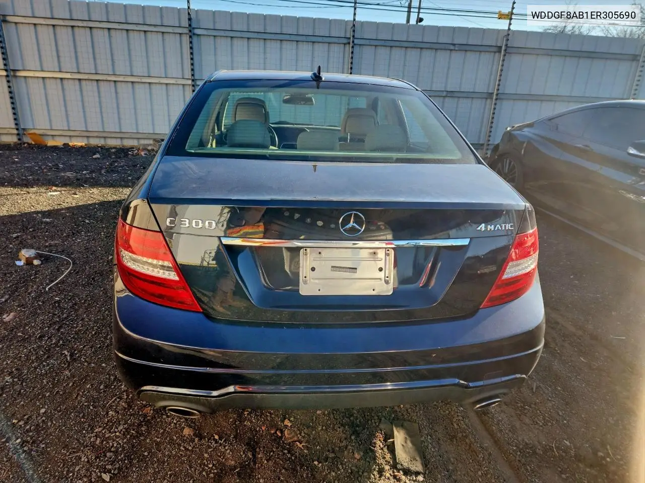 WDDGF8AB1ER305690 2014 Mercedes-Benz C 300 4Matic