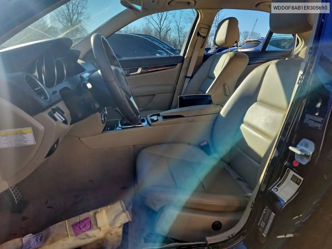 WDDGF8AB1ER305690 2014 Mercedes-Benz C 300 4Matic