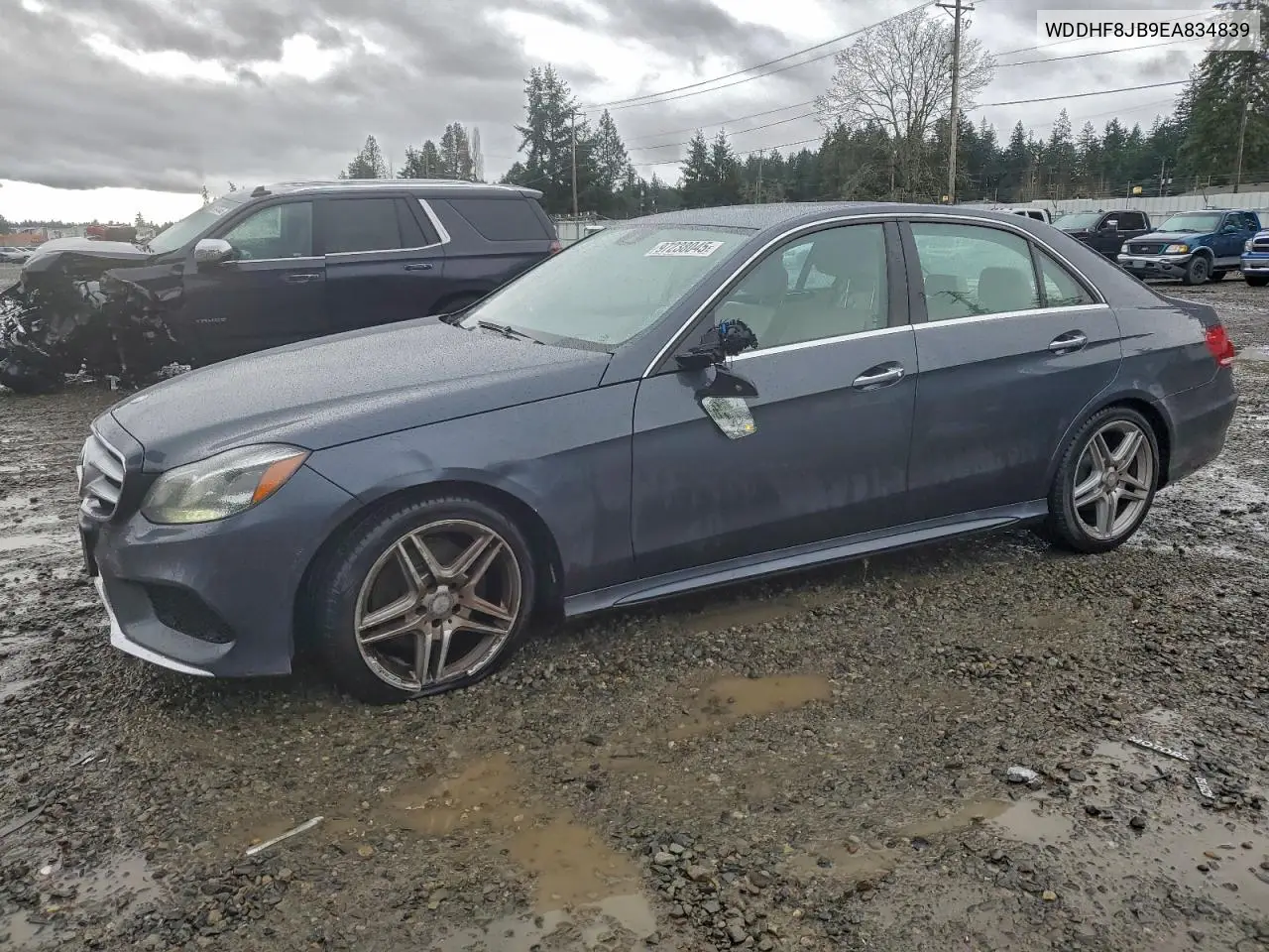WDDHF8JB9EA834839 2014 Mercedes-Benz E 350 4Matic