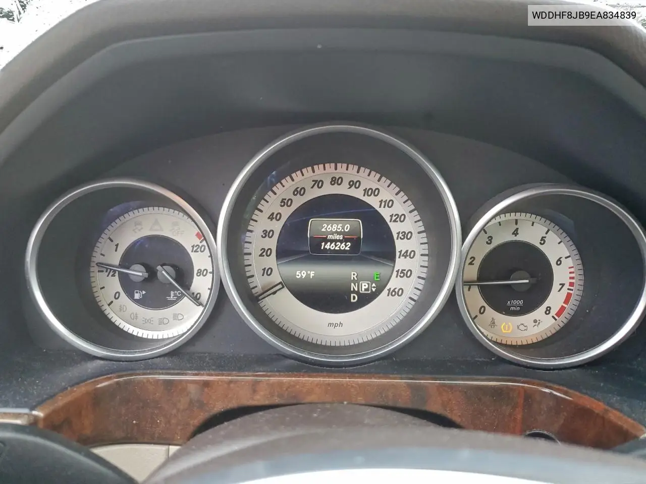 WDDHF8JB9EA834839 2014 Mercedes-Benz E 350 4Matic