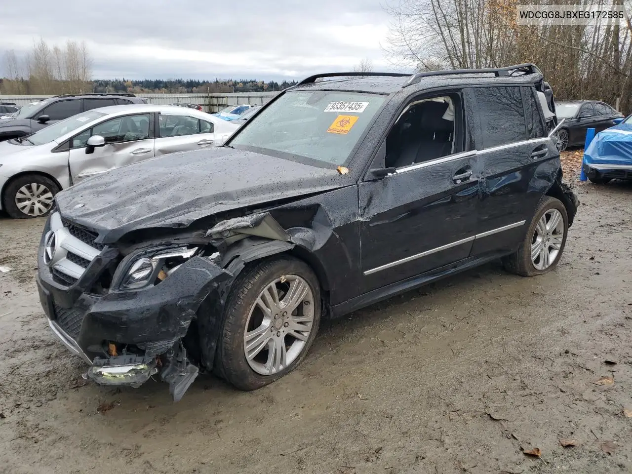 WDCGG8JBXEG172585 2014 Mercedes-Benz Glk 350 4Matic