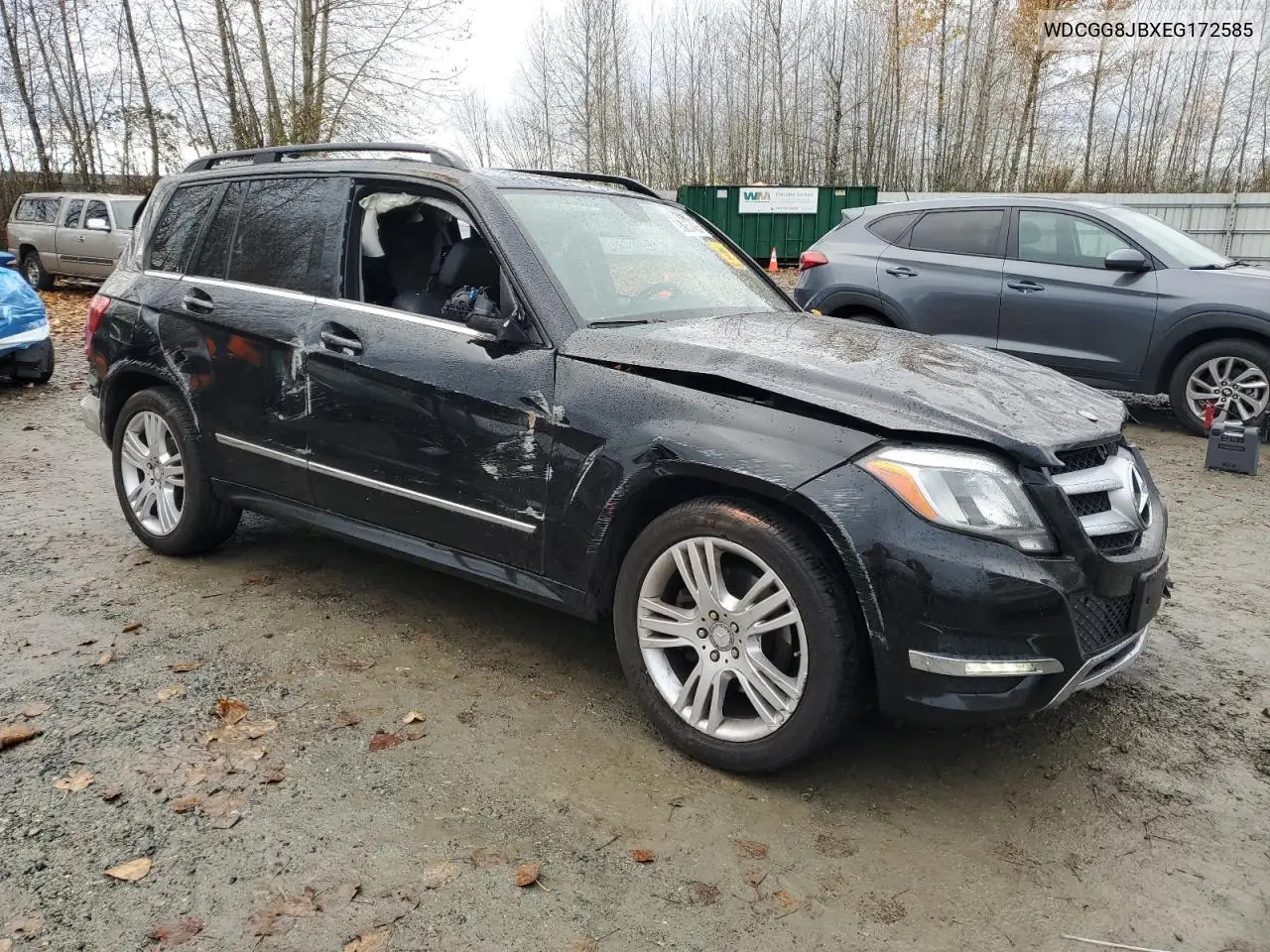 WDCGG8JBXEG172585 2014 Mercedes-Benz Glk 350 4Matic