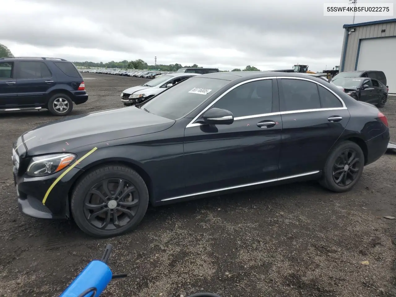55SWF4KB5FU022275 2015 Mercedes-Benz C 300 4Matic