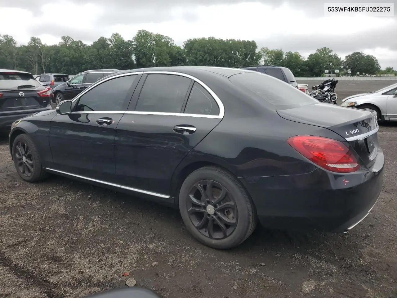 55SWF4KB5FU022275 2015 Mercedes-Benz C 300 4Matic