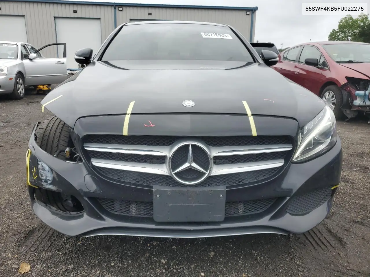 55SWF4KB5FU022275 2015 Mercedes-Benz C 300 4Matic