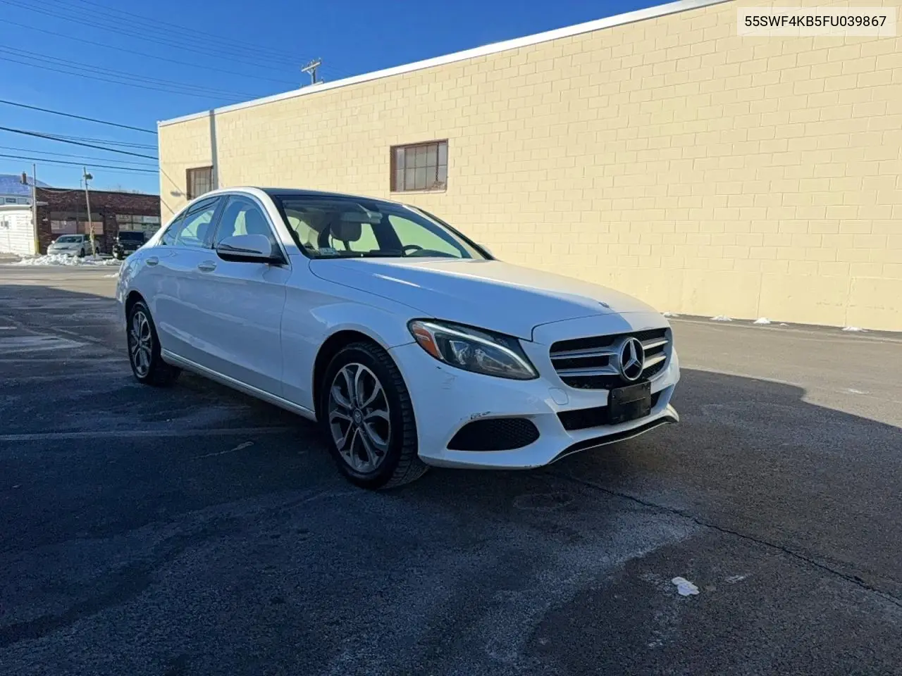 55SWF4KB5FU039867 2015 Mercedes-Benz C 300 4Matic
