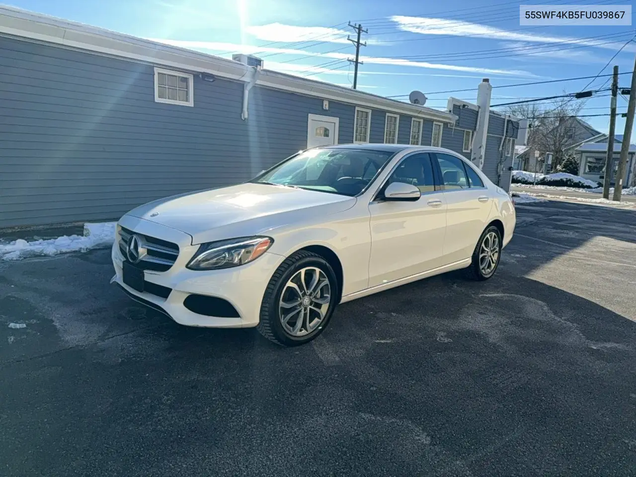 55SWF4KB5FU039867 2015 Mercedes-Benz C 300 4Matic
