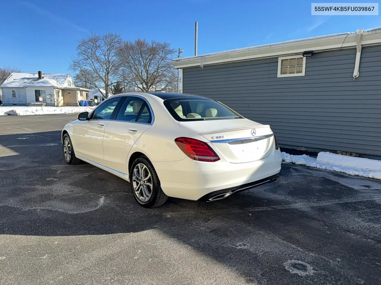 55SWF4KB5FU039867 2015 Mercedes-Benz C 300 4Matic