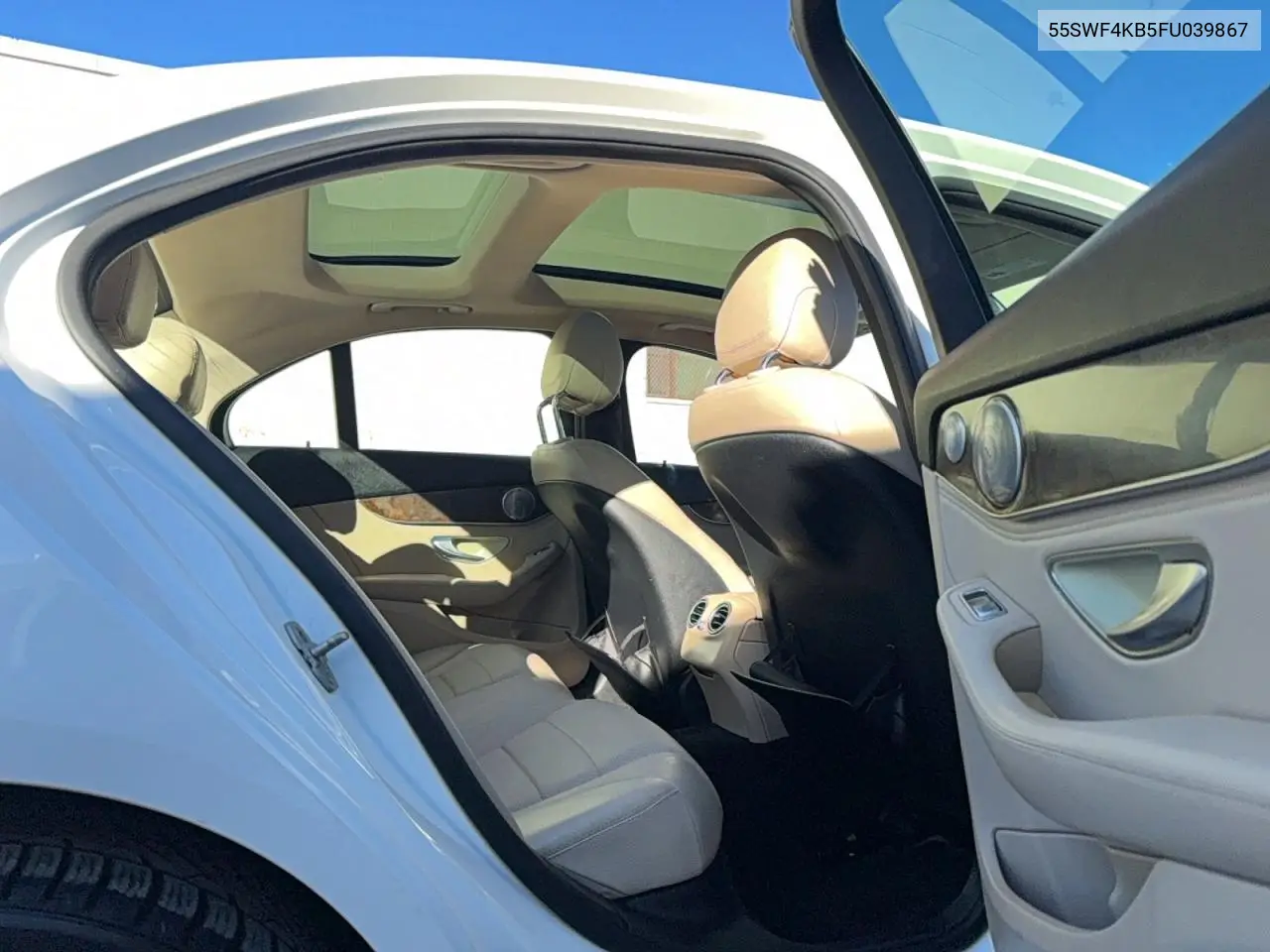 55SWF4KB5FU039867 2015 Mercedes-Benz C 300 4Matic