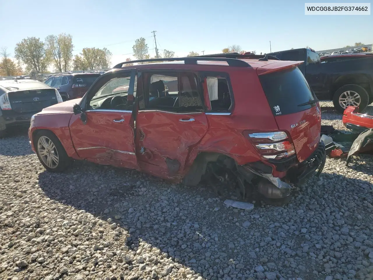WDCGG8JB2FG374662 2015 Mercedes-Benz Glk 350 4Matic